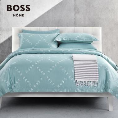 HUGO BOSS PLAIN混纺提花四件套