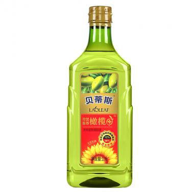 贝蒂斯葵花籽橄榄食用调和油1L