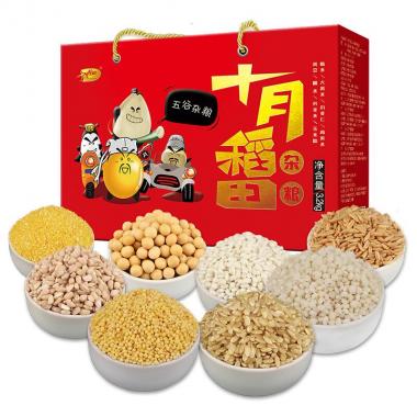 十月稻田五谷杂粮礼盒3.2kg