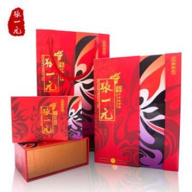张一元茉莉花茶红脸谱礼盒100g