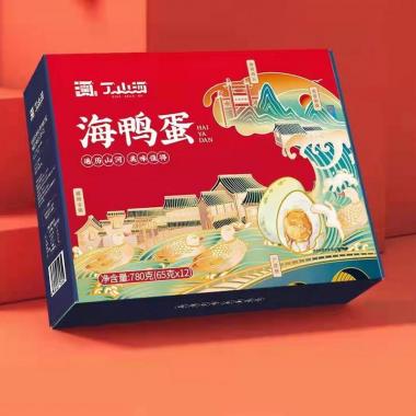 丁山河海鸭蛋礼盒A款65g*12枚