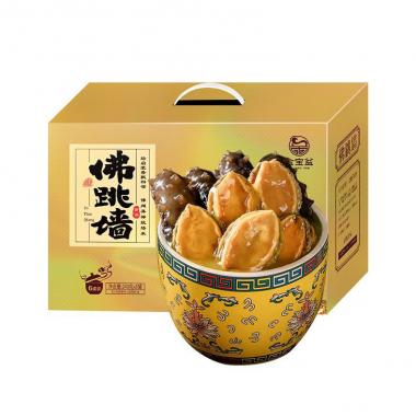 金宝盆鸿运佛跳墙礼盒240g*6精品瓷罐