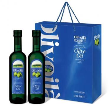 欧丽薇兰橄榄油云系列礼盒500ml*2