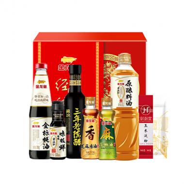 金龙鱼调料礼盒C款300g+1900ml