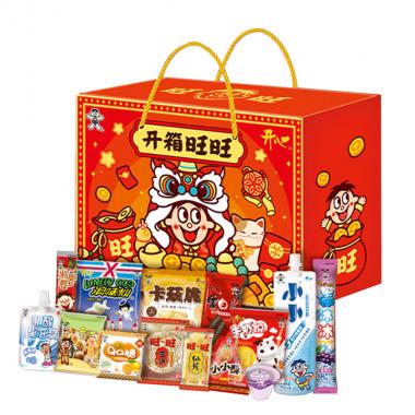 开箱旺旺礼盒1280g